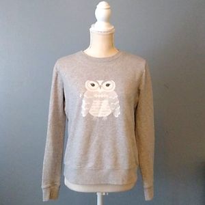 Kate Spade New York owl sweatshirt size XS